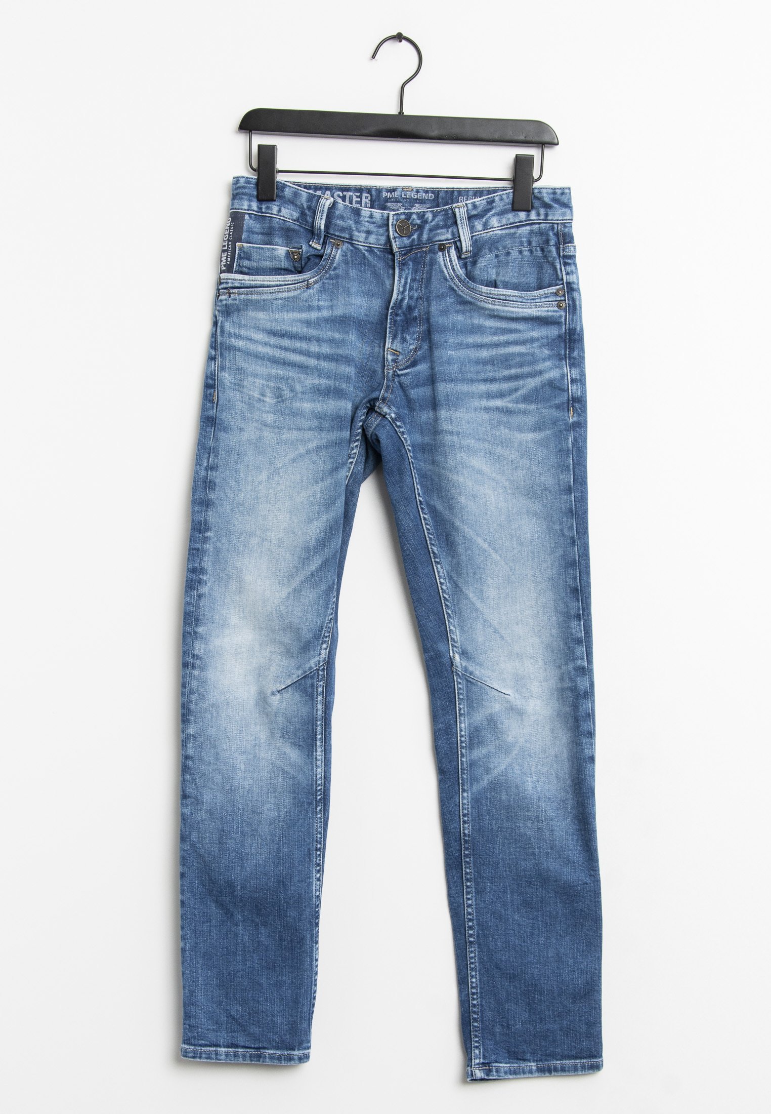 PME Legend Straight leg jeans - blue/blauw - (Pre-owned) - Zalando.nl