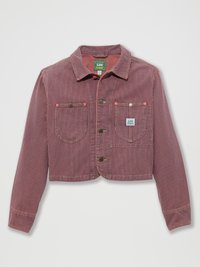 LEE x CRAYOLA CROPPED CHORE JACKET - Giacca di jeans - overdye orange red