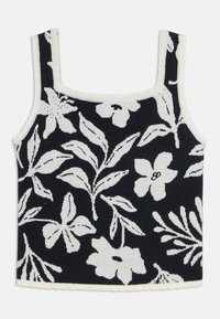 Abercrombie & Fitch - SWEATER TANK - Débardeur - black/white Image miniature 1