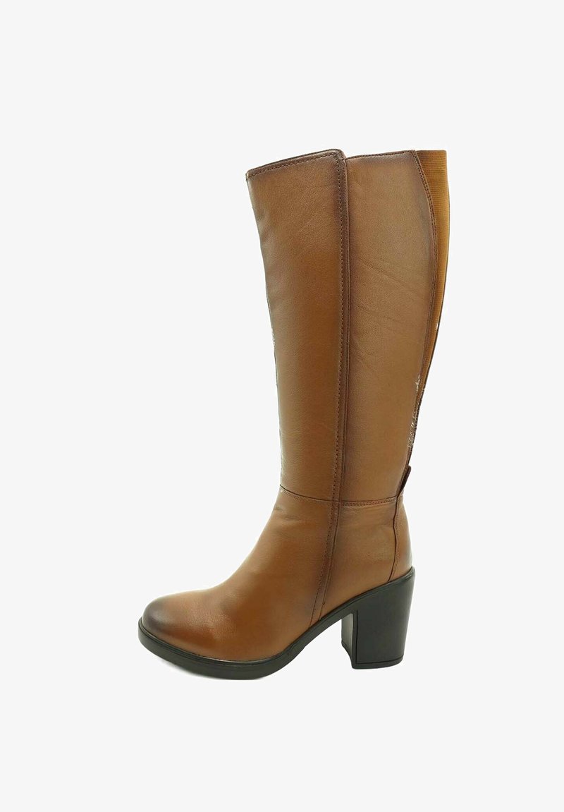 Merisell CAYETANO GIMENEZ - Botas con plataforma - marrón claro