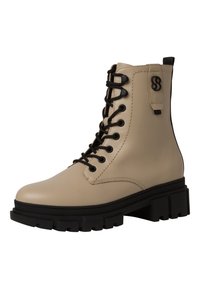 s.Oliver Stivaletti con plateau - beige