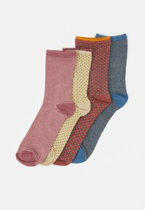 DINA SOLID 4 PACK - Chaussettes - wistful mauve