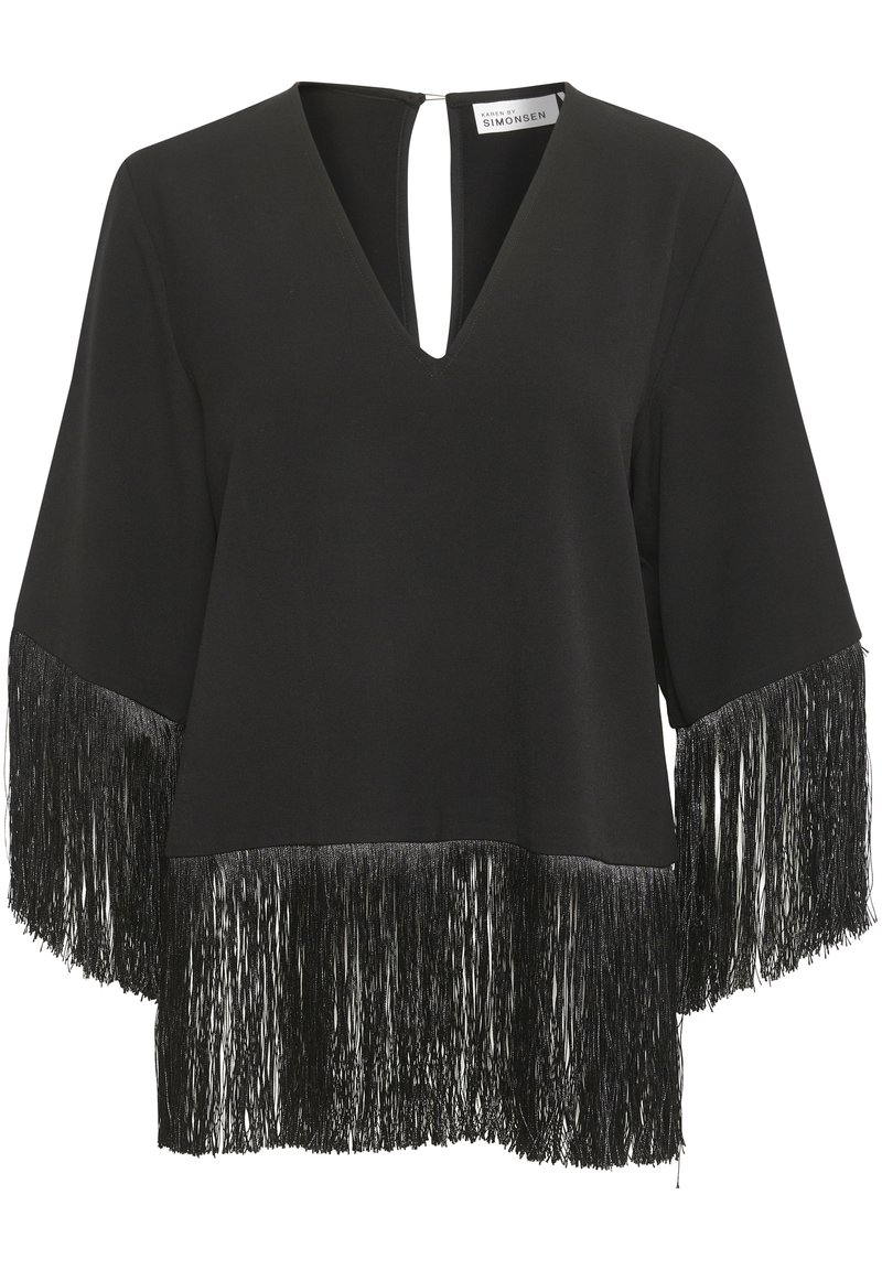 Karen by Simonsen Blouse zwart Karen by Simonsen Blouse zwart