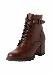 Tamaris Botines con cordones - muscat