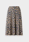 Gonna a pieghe - light brown