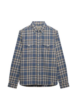Superdry & Co, THE MERCHANT STORE - LITE CHECK - Overhemd - flint blue check