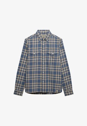 Superdry & Co, THE MERCHANT STORE - LITE CHECK - Overhemd - flint blue check