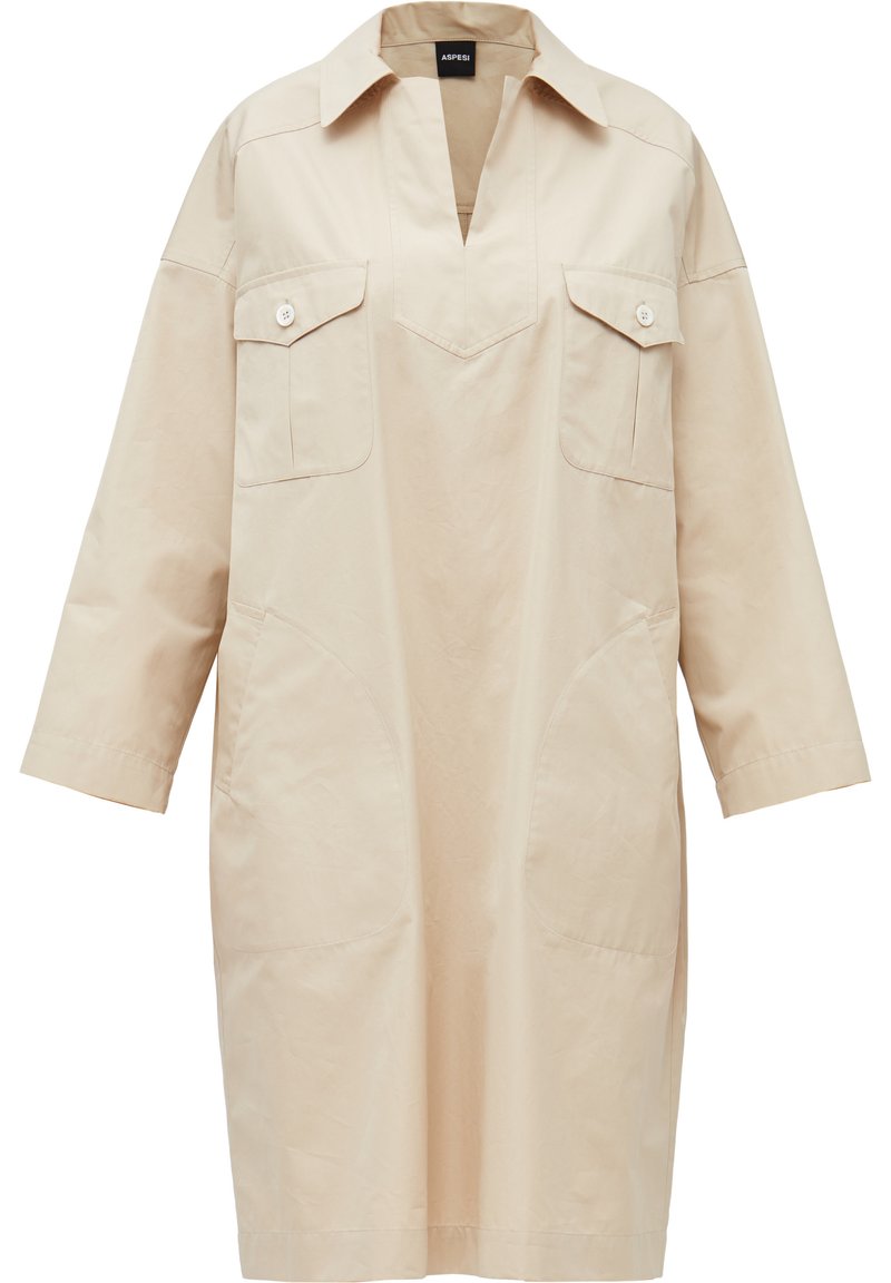ASPESI Blousejurk crème ASPESI Blousejurk crème
