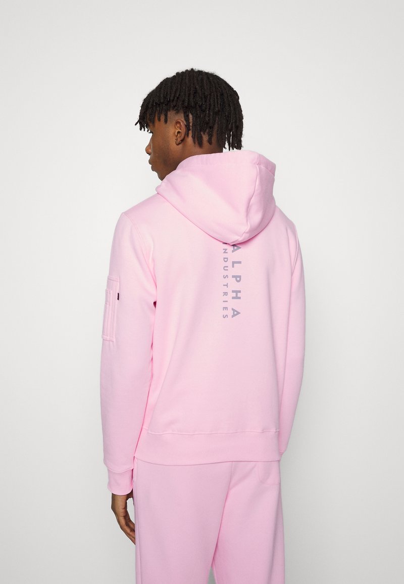 Alpha Industries HOODY UNISEX - Sweatshirt - pastel pink/pink -  Zalando.co.uk