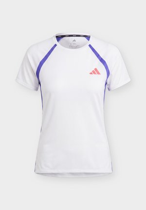 adidas Performance, ADIZERO TEE - T-shirt de sport - white/dual indigo