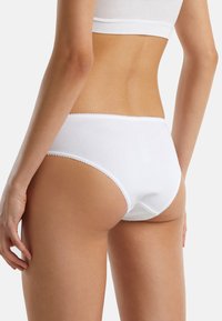 United Colors of Benetton BASIC IN STRETCH - Slip - white