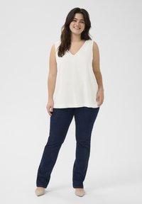 Kaffe Curve KCMILLE - Top - chalk