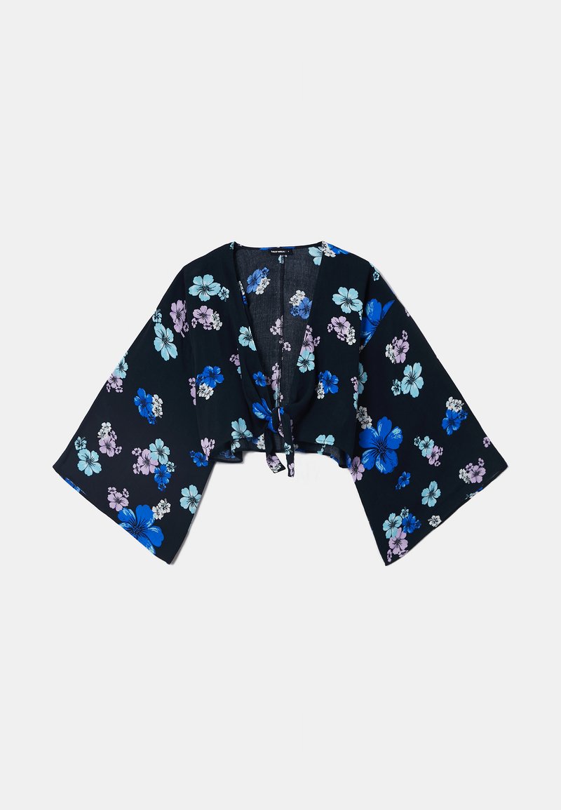 Damen Leichte Jacken | TALLY WEiJL KURZE BEDRUCKTE KIMONO Leichte Jacke blue/blau - QQ85651 Damen Leichte Jacken | TALLY WEiJL KURZE BEDRUCKTE KIMONO Leichte Jacke blue/blau - QQ85651