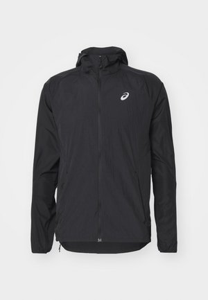 ASICS ROAD PACKABLE JACKET - Veste coupe-vent - black