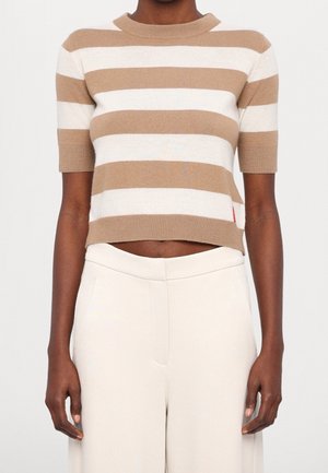 Strickpullover - camel