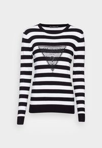 PAULETTE - Camisola - black/white
