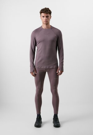 Maglietta a manica lunga - dunkelviolett