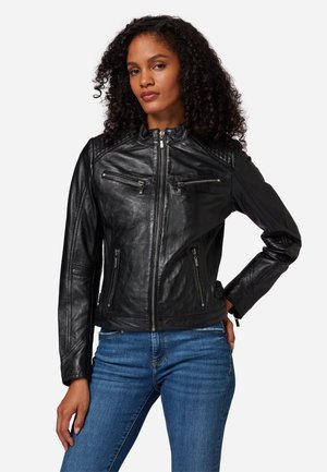 Ricano Leather jacket - schwarz
