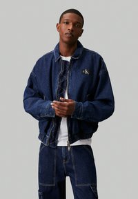 Giacca di jeans - denim dark