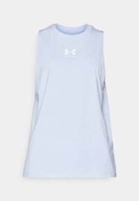 RIVAL MUSCLE TANK - Top - celeste/white
