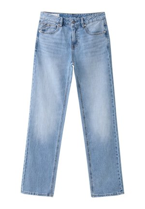Stradivarius, - Jeansy Straight Leg