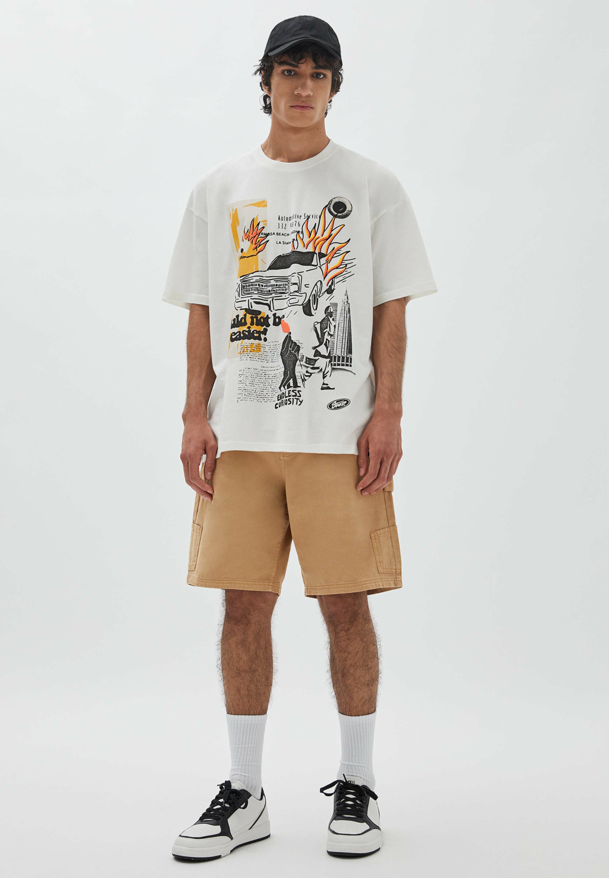 Herren AUTO-PRINT - T-Shirt print Herren AUTO-PRINT - T-Shirt print
