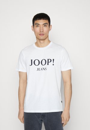 JOOP! Jeans T-shirt z nadrukiem - white