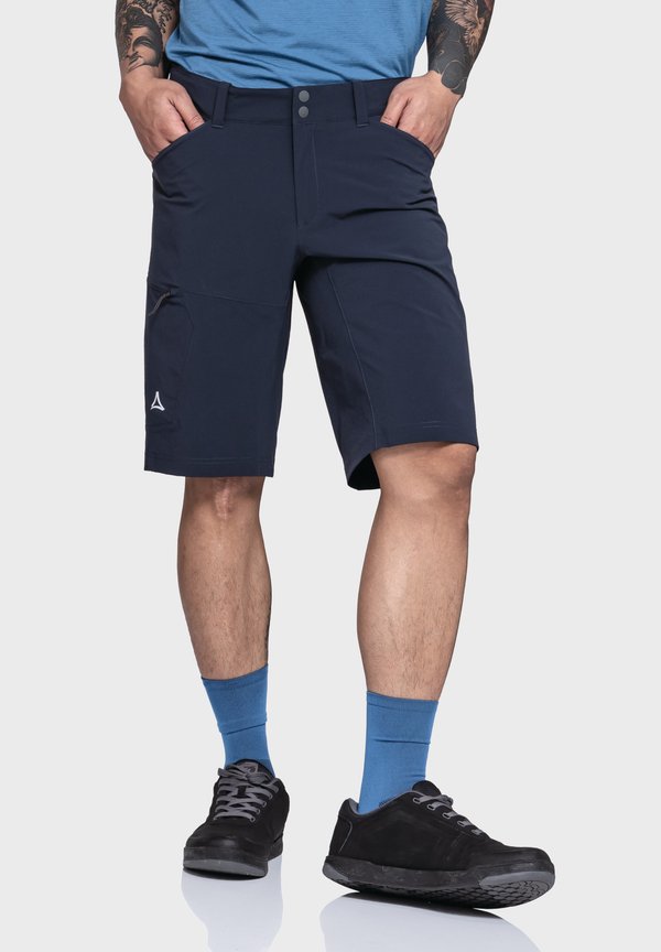 DANUBE - Kurze Sporthose - blau