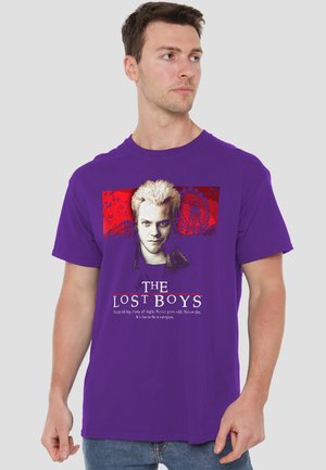 Cotton Soul, THE LOST BOYS/BE ONE OF US - Print T-shirt - purple