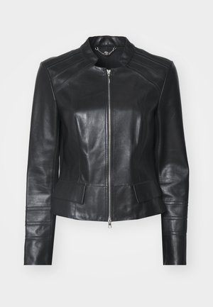 Marc Cain, Giacca di pelle - black