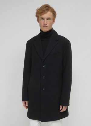 Calliope TINTA UNITA - Short coat - nero