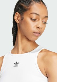 adidas Originals ESSENTIALS RIBBED TANK - Top - white