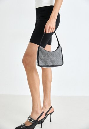 Handbag - black/silver-coloured