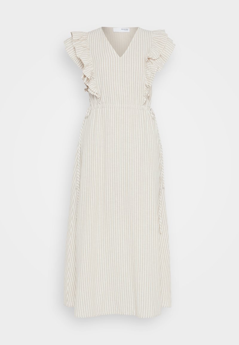 Selected Femme Maxi-jurk wit Selected Femme Maxi-jurk wit