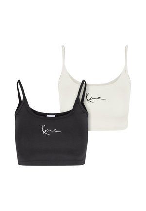 2 PACK - Débardeur - off white black