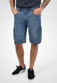 Blend BHJACKO REGULAR FIT - Farkkushortsit - denim lightblue