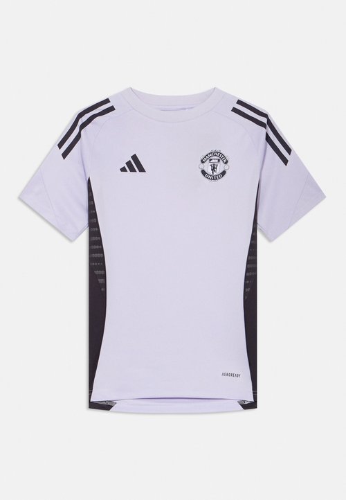 adidas MANCHESTER UNITED COMPETITION TRAINING KIDS UNISEX - Camiseta de fútbol - purple tint/aurora black — photo 3