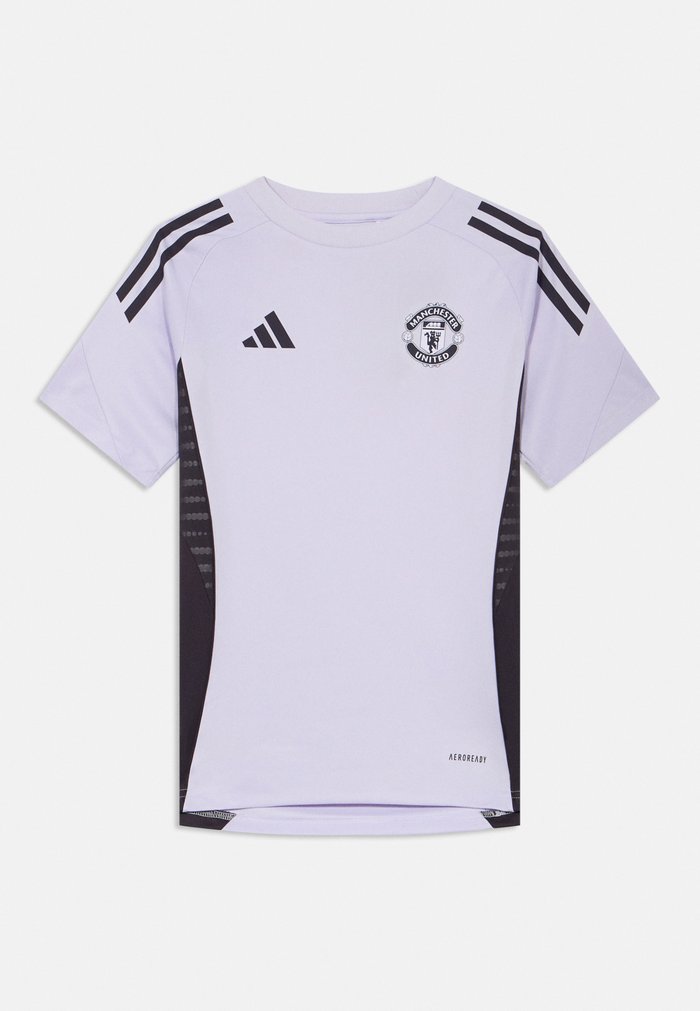 adidas MANCHESTER UNITED COMPETITION TRAINING KIDS UNISEX - Football jersey - purple tint/aurora black