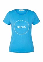 TOM TAILOR Denim Long Camiseta, Maglietta A Righe A Maniche Lunghe Per Donna, Vestibilità Regolare, Jersey Elastico, Sostenibile