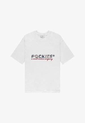 Pockies, CAMO LOGO TEE - T-shirts print - white