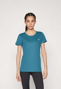 Puma PERFORMANCE TEE - T-skjorte til trening - cold green