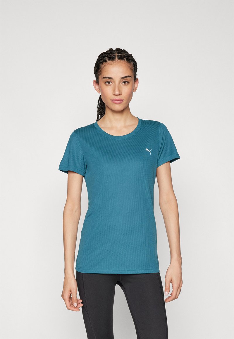 Puma PERFORMANCE TEE - T-skjorte til trening - cold green