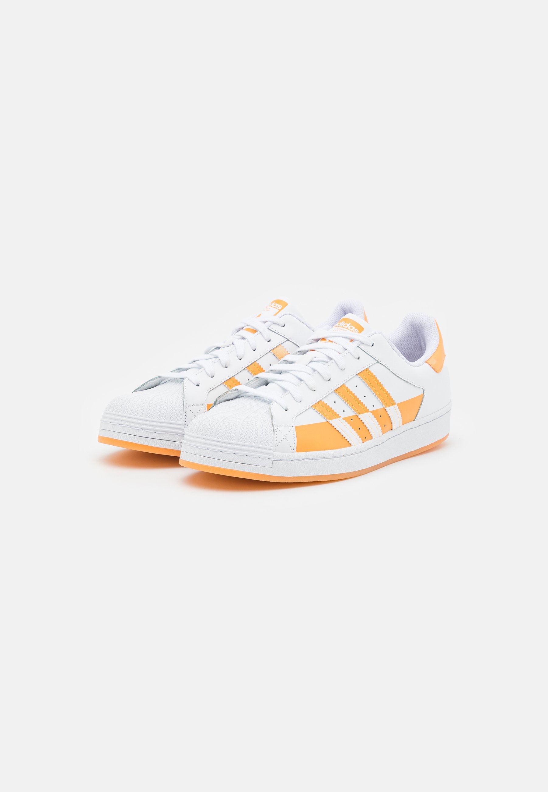 adidas super star orange