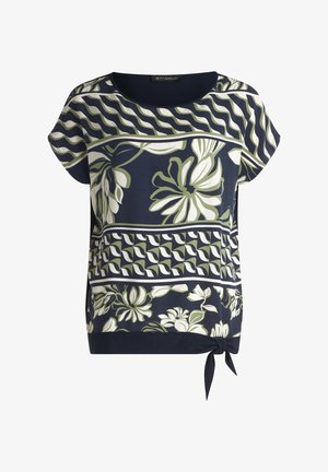 Betty Barclay, T-shirt print - dark blue green
