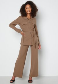 Bubbleroom SHIRT SOFT JACKET - Lehká bunda - brown