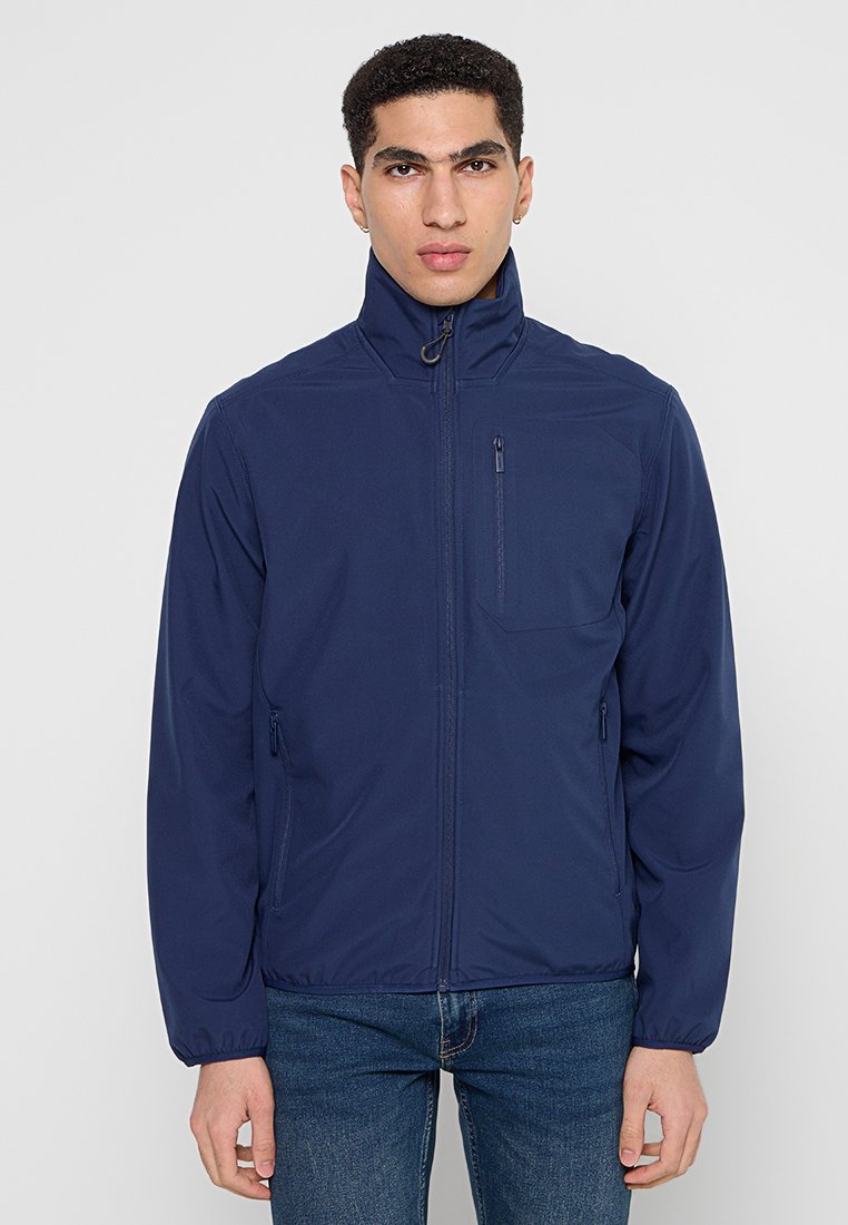 Only & Sons Softshelljas donkerblauw