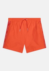 Calvin Klein Swimwear - MEDIUM DRAWSTRING - Peldēšanas šorti - acid orange Miniatūras attēls 1