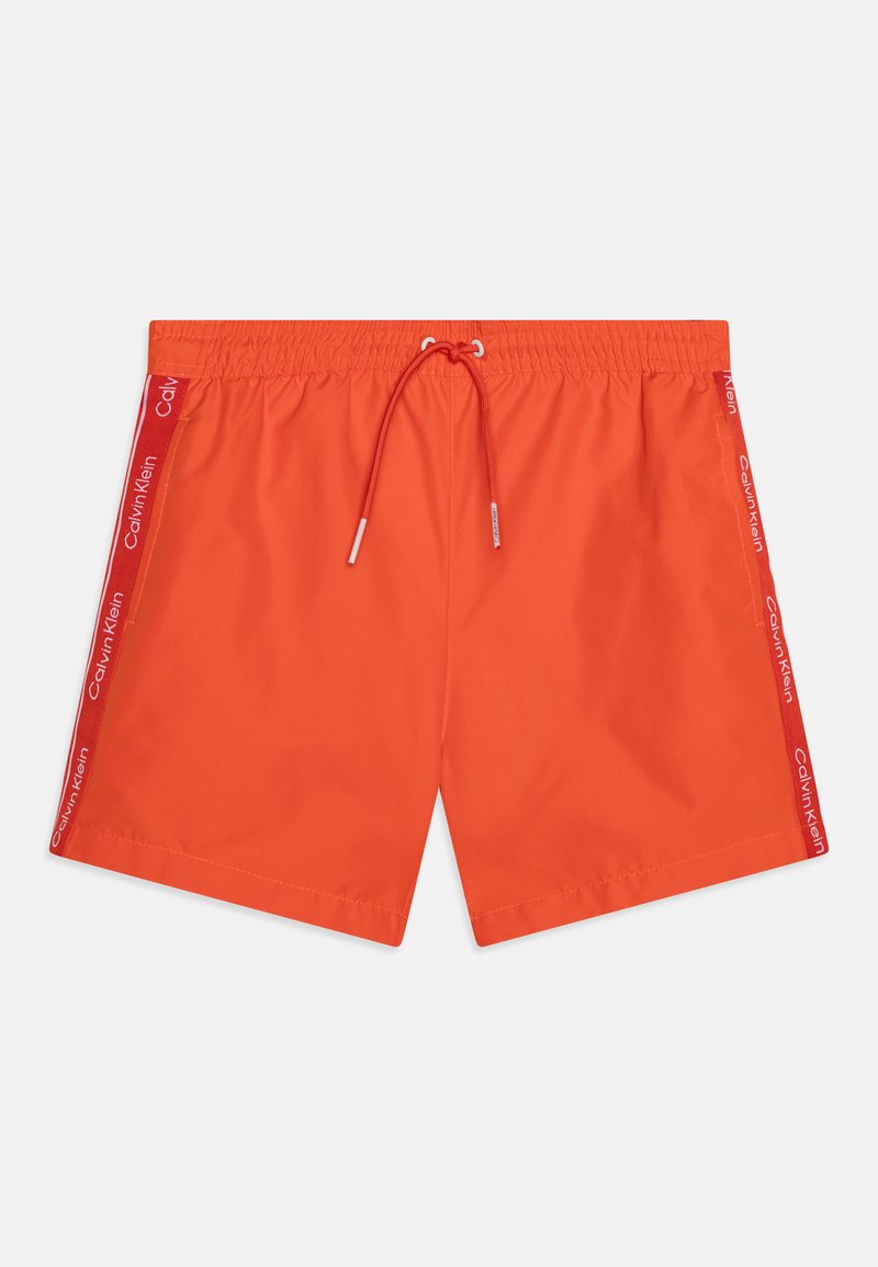 Calvin Klein Swimwear - MEDIUM DRAWSTRING - Peldēšanas šorti - acid orange, Palielināt