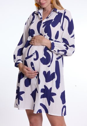 BALLOON SLEEVES CALLIOPE - Shirt dress - multicolor