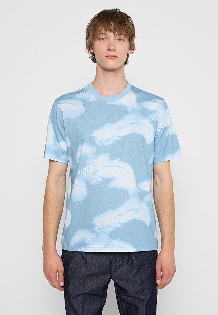 PS Paul Smith T-shirt print blauw